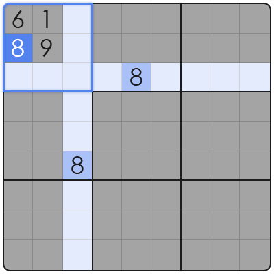 sudoku hidden single